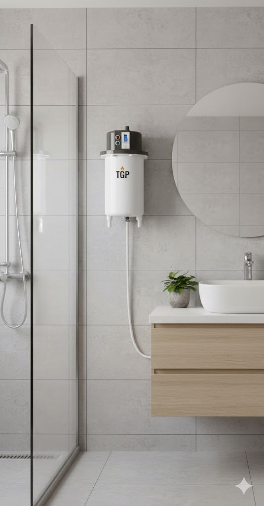 TGP Latest Tech Instant Water Heater / 1 year guarantee /  2 Litre / Big Size / MCB Switch / Auto-Cutoff / Instant Heater